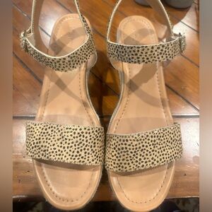 Size 11 calf hair wedges